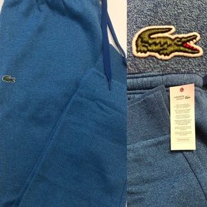 LACOSTE SPORT MENS JOGGER AQUA BLUE XXL (FR 7)